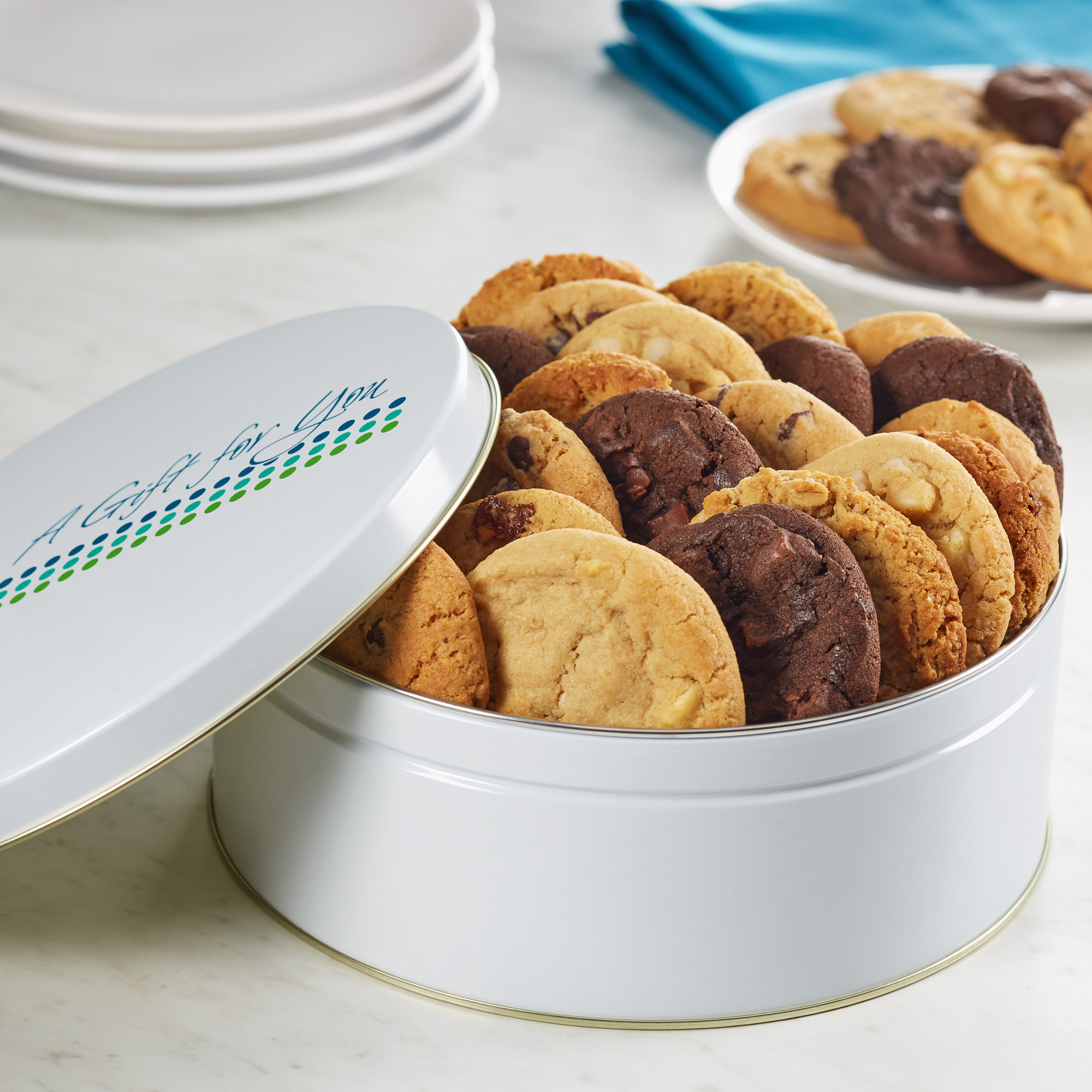 2-dozen Cookie Tin